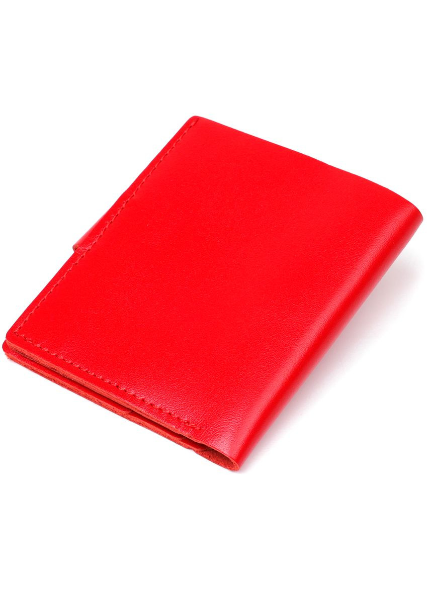 Женский кошелек из натуральной кожи 16223 Красный Shvigel (306881907)