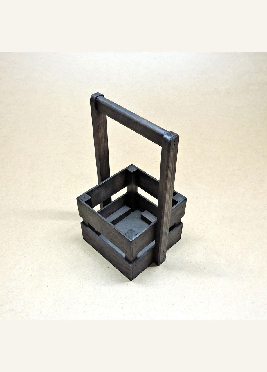 Подарочная корзинка из дерева Шервуд 15х15 венге (ПДК-0021212) No Brand (328909332)