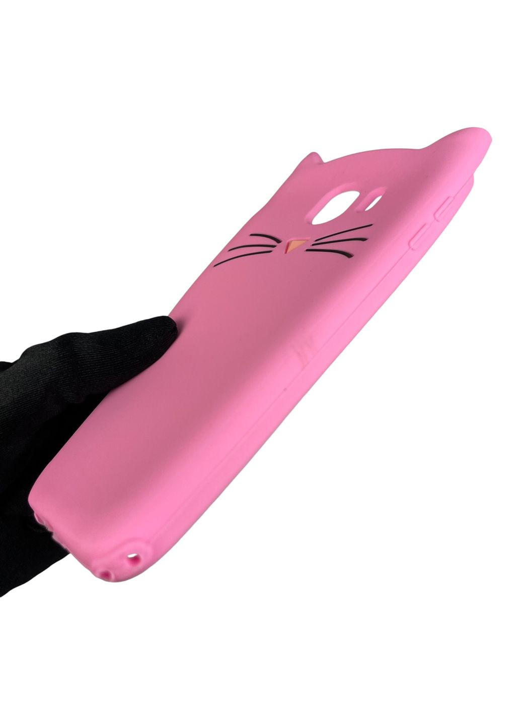 Чехол для Galaxy J4 2018 SM-J400 детский с котиком на самсунг г4 г400 розовый Samsung (366018867)