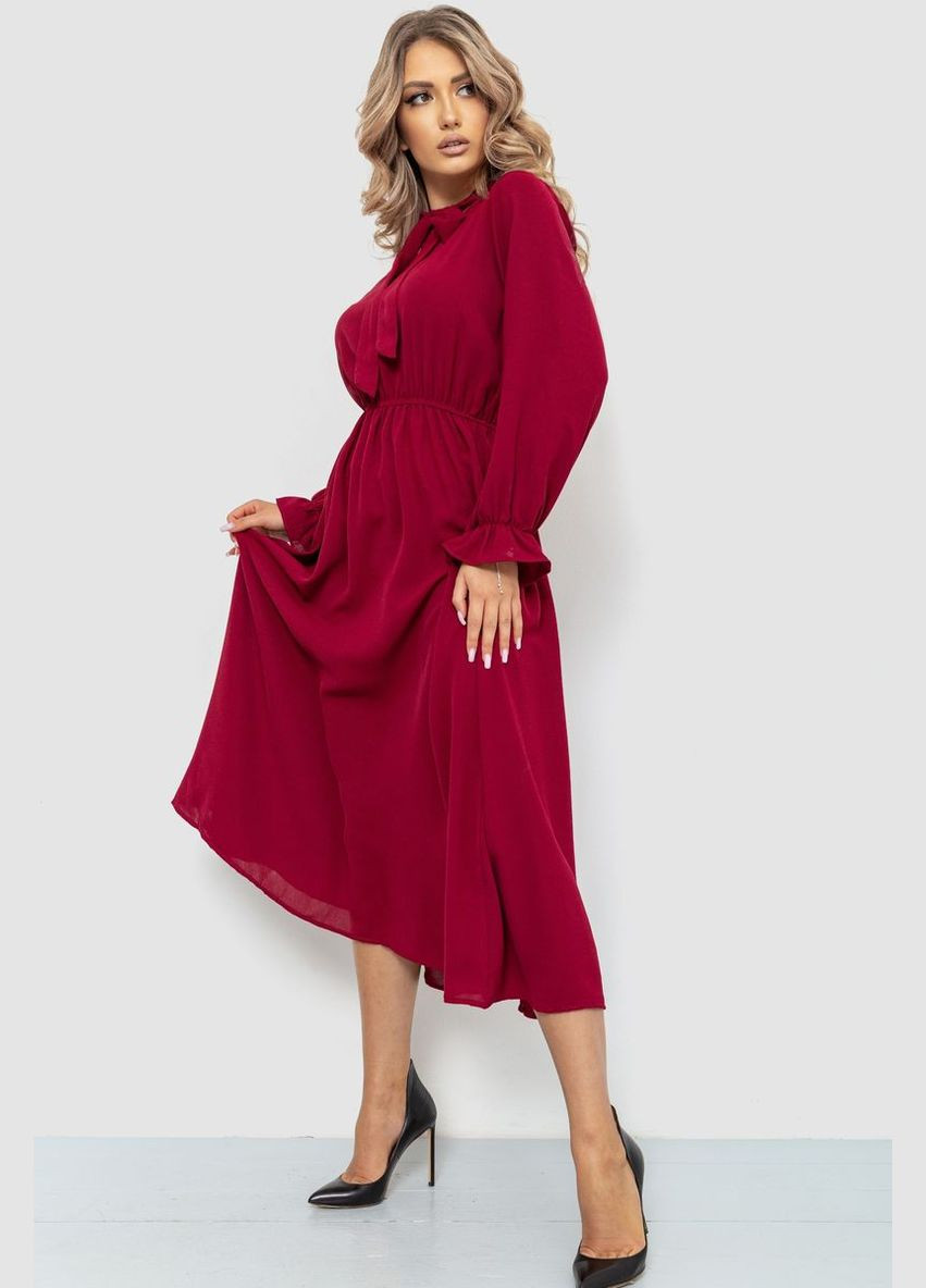 Бордовое платье нарядное,, 204r601 Ager