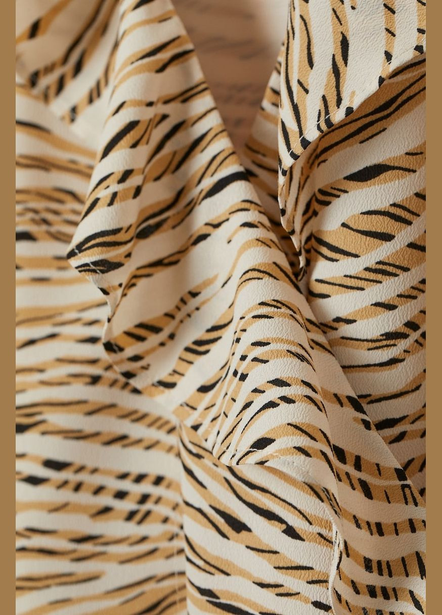 Світло-бежева сукня H&M тигровый