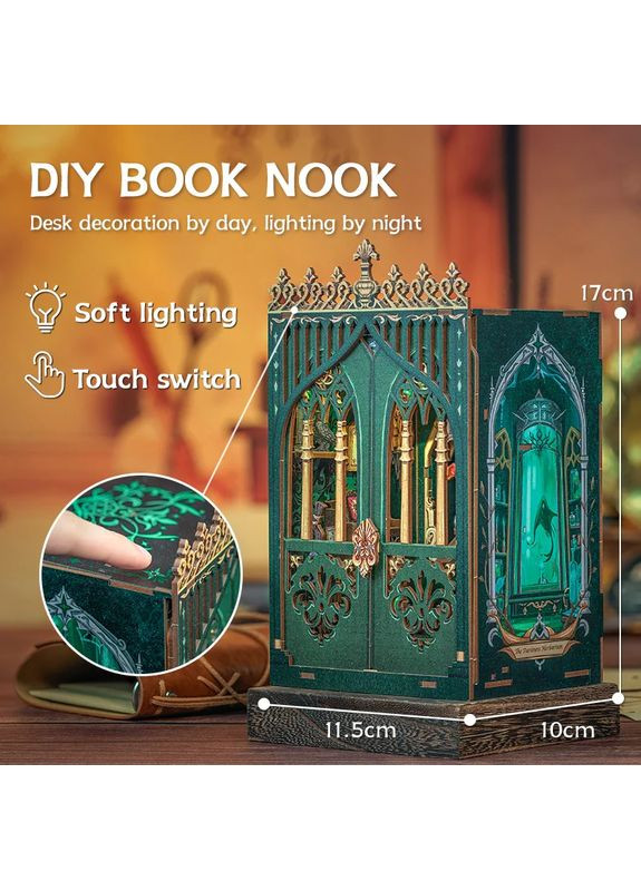 Book Nook Румбокс «Темний Гербарій» Darkness Herbarium Cutebee (372519052)