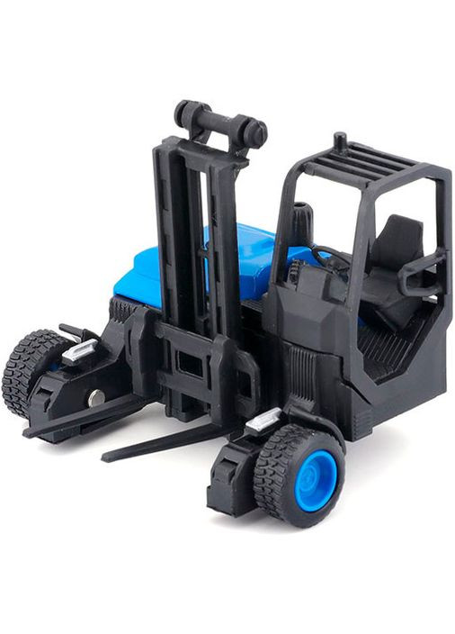 Ігровий набір Фура Mercedes-Benz Actros c навантажувачем, 1:43, білий Bburago 18-31471 (331860582)