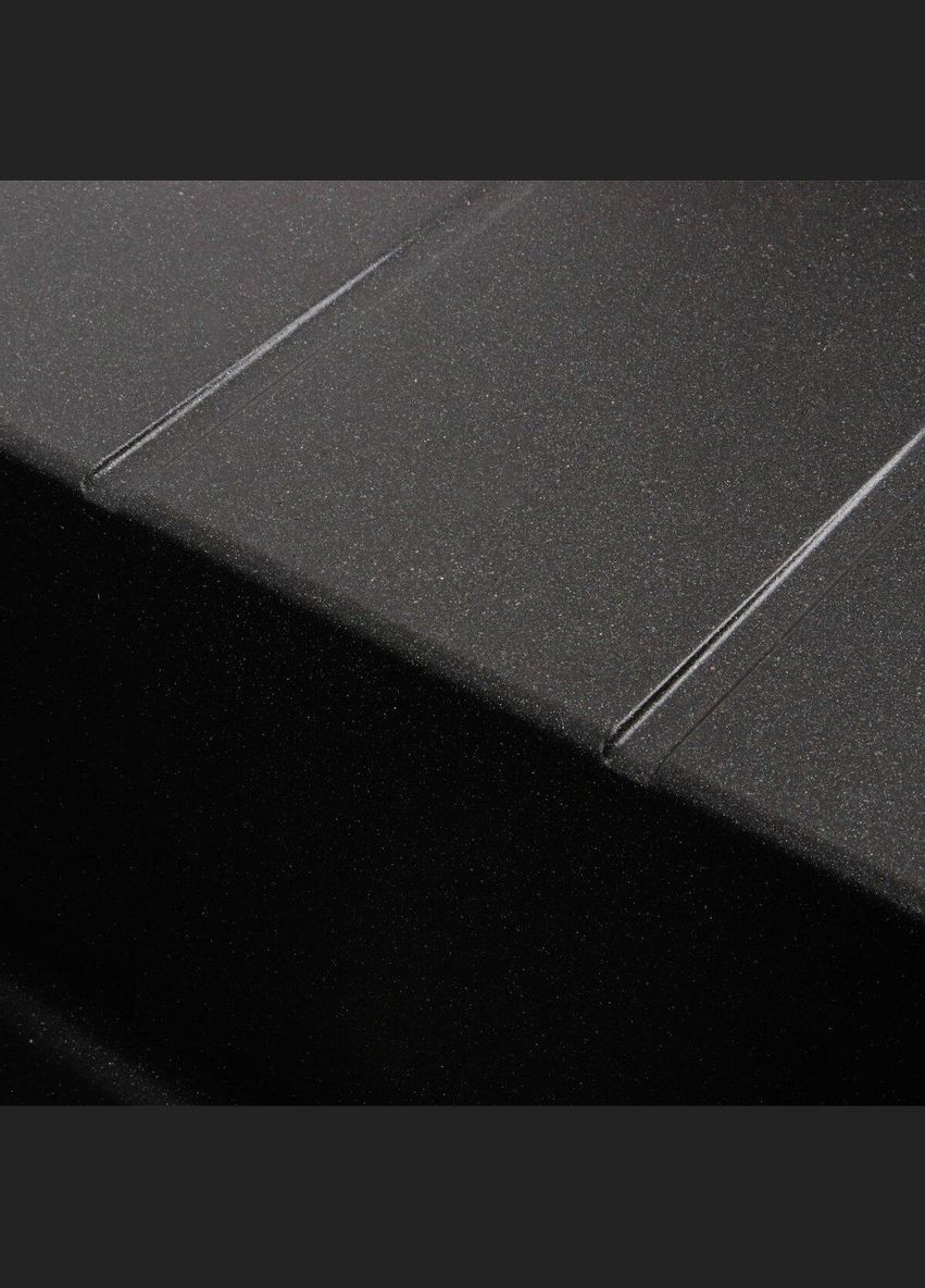 Гранитная мойка для кухни 7850W TOSKANA матовый Морион Platinum (342071790)