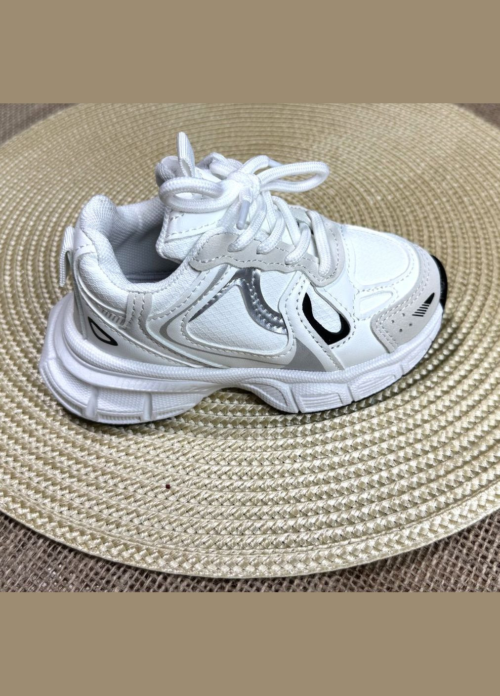 Білі всесезонні дитячі спортивні кросівки danian No Brand