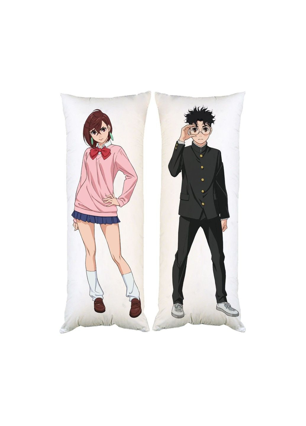 Дакімакура декоративна подушка для обіймання Момо Аясе Кен Такакура Дандадан двостороння No Brand (339092072)