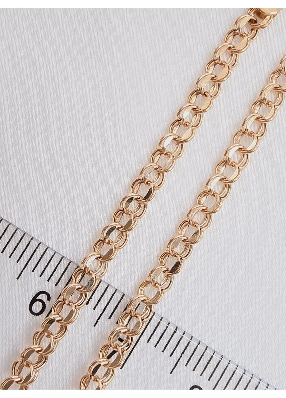 Золотий браслет «Бісмарк» (17см) 4001907101-1б SOVA jewelry house (393257653)