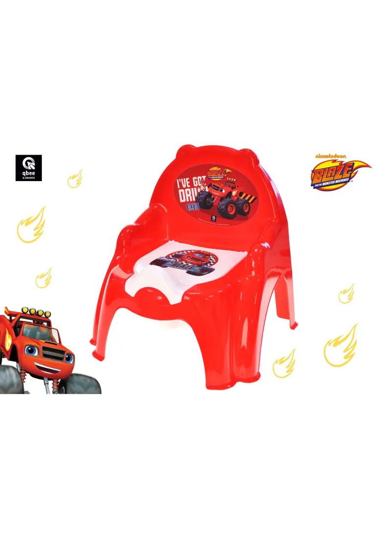 Горщик класичний QB001-404 з кришкою пластик в асортименті 34.5x30x33.5 qbee Нем5404 (370653718)