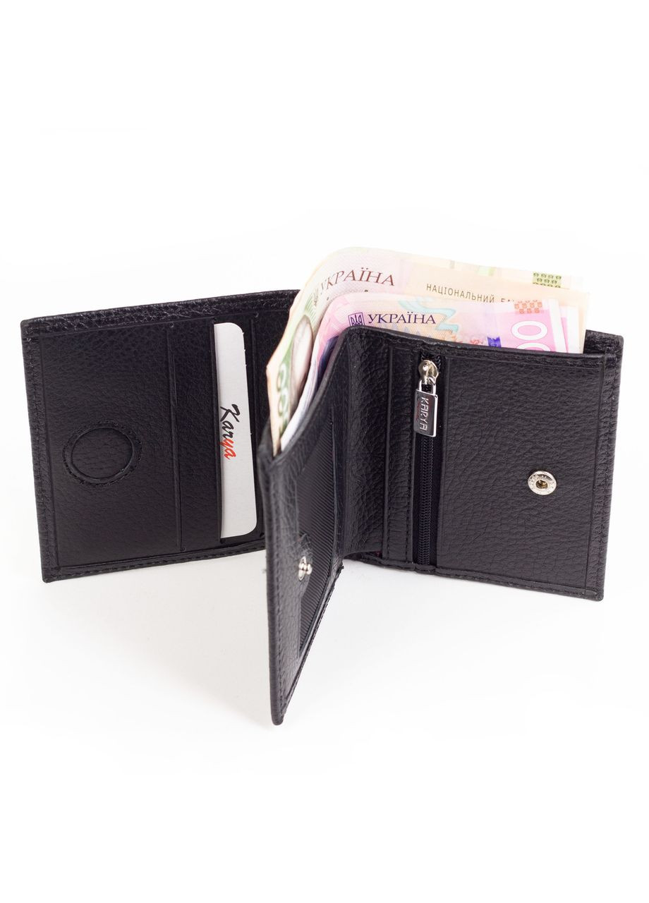 Маленький мужской вертикальный кошелек 0953-45 кожаный Karya (261481978)