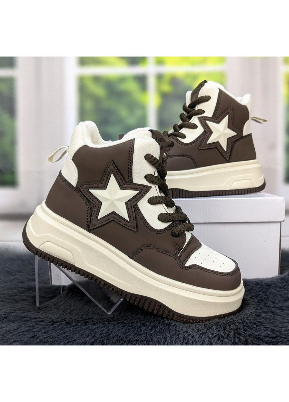 Коричневые повседневные осенние ботинки детские для девочки демисезонные Clibee