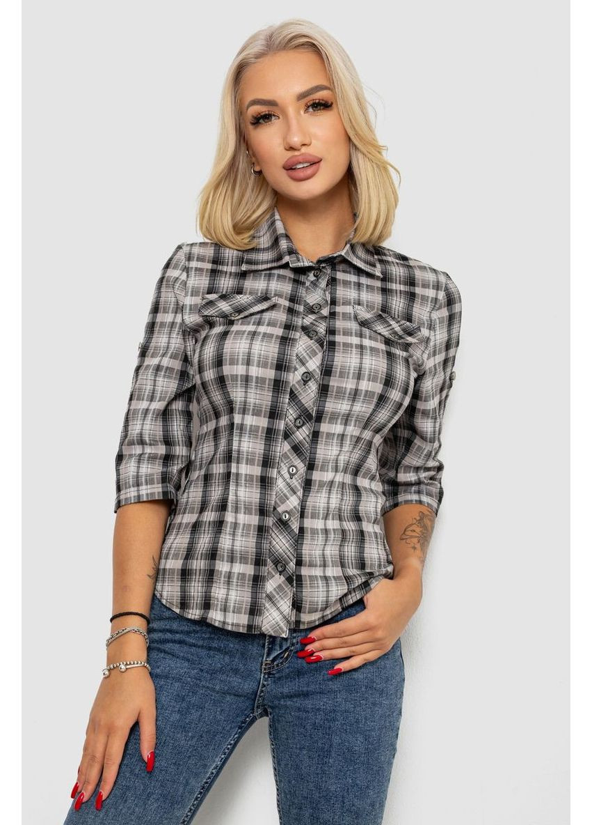 Серая рубашка Ager