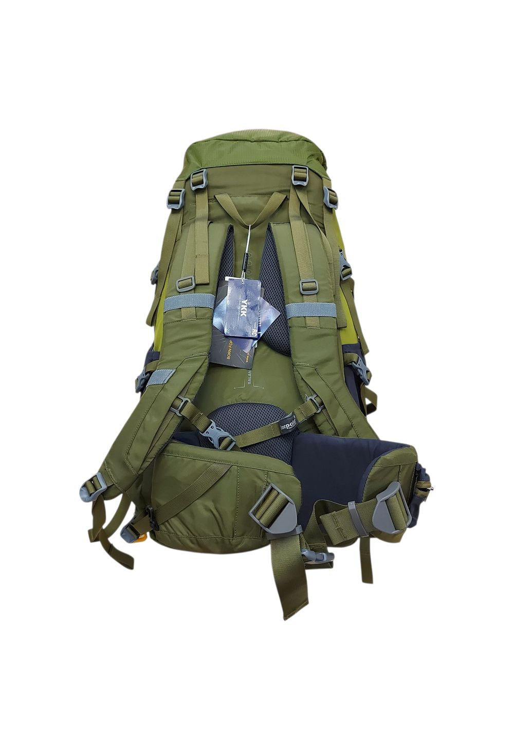 Туристический рюкзак 1638 Liger Green 45L — комфорт и надёжность в каждом шаге Onepolar 1638 grn (336189987)