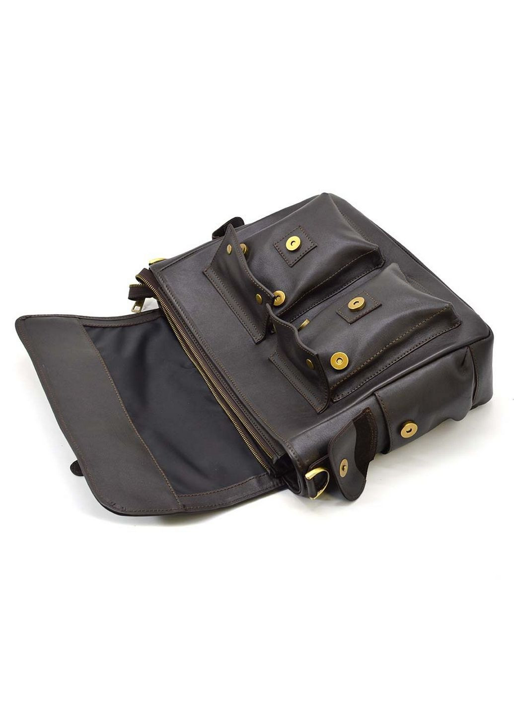 Мужская кожаная сумка через плечо 27х39х12 см TARWA (315873541)