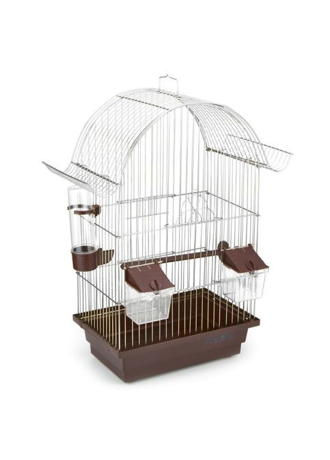Клітка для птахів Ретро 45 х 28 х 18 см Коричнева цинк (A003886) Лорі (314810926)