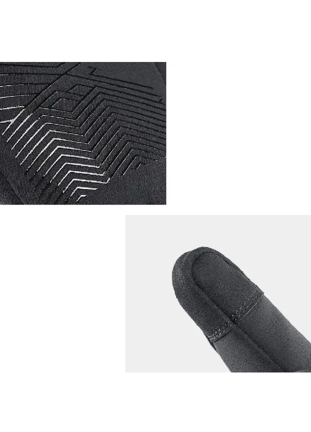 Зимние перчатки с сенсорным покрытием резинкой на запястье для фиксации (479151-Prob) Черные размер S Unbranded (316027024)