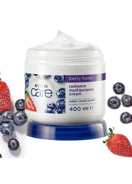 Мультифункціональний крем для обличчя, рук і тіла «Ягідний мікс», 400 мл Avon (367622654)