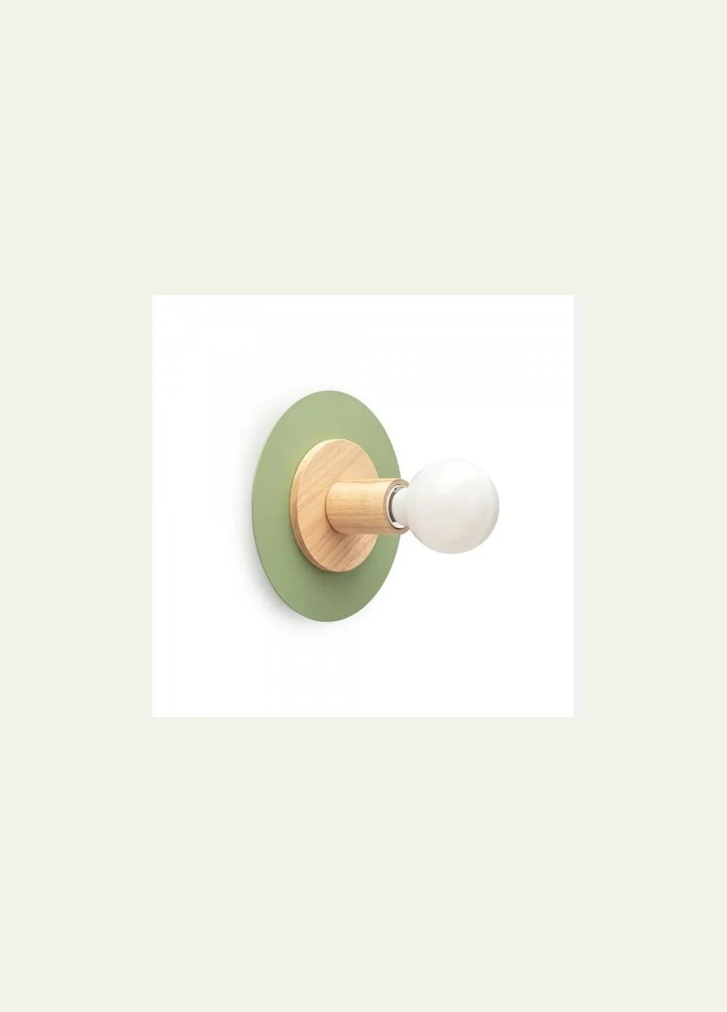 Настенный светильник Rado Scandi Collection с выключателем и вилкой Green (WL-SC0003/Green в/в) Фабрика Едісона (399435715)