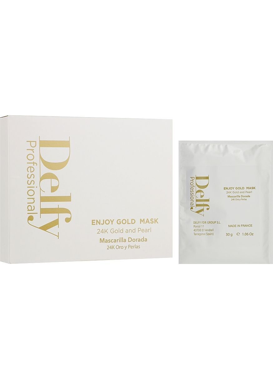 Відлущувальна маска для обличчя Cosmetics Enjoy Gold Mask * 30g (1493516-37384573) Delfy (368601784)