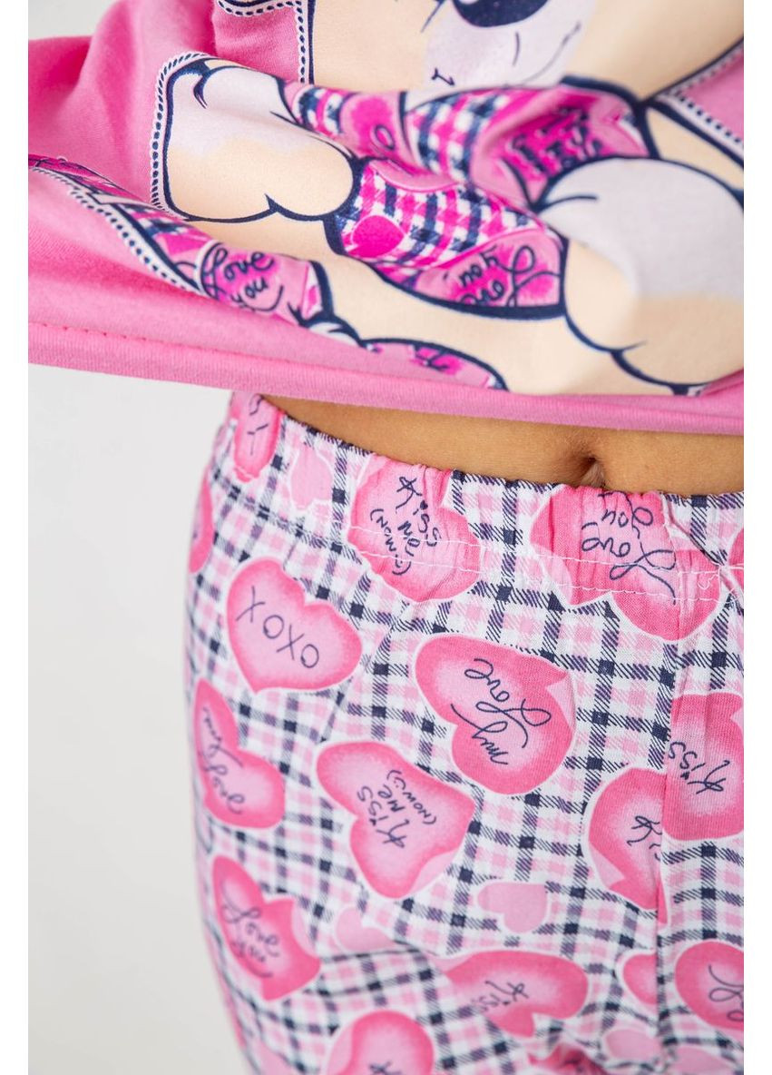 Розовая всесезон пижама женская, 243r03675 Ager