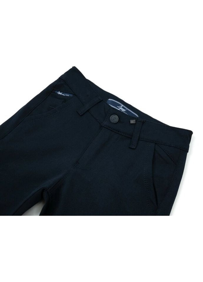 Темно-синие демисезонные брюки A-yugi