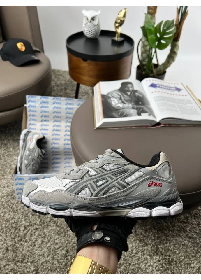Сірі asics white grey (розмір ) No Brand Gel-NYC