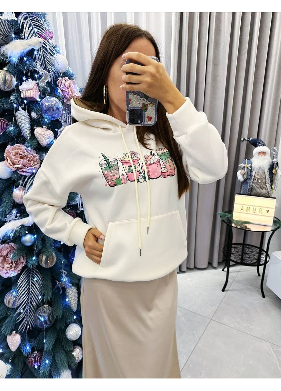 Худые oversize • тринитка на флисе • термонакат • ЗАМЕРЫ В ОПИСАНИИ DK/DL Мода без кордонів (370586170)