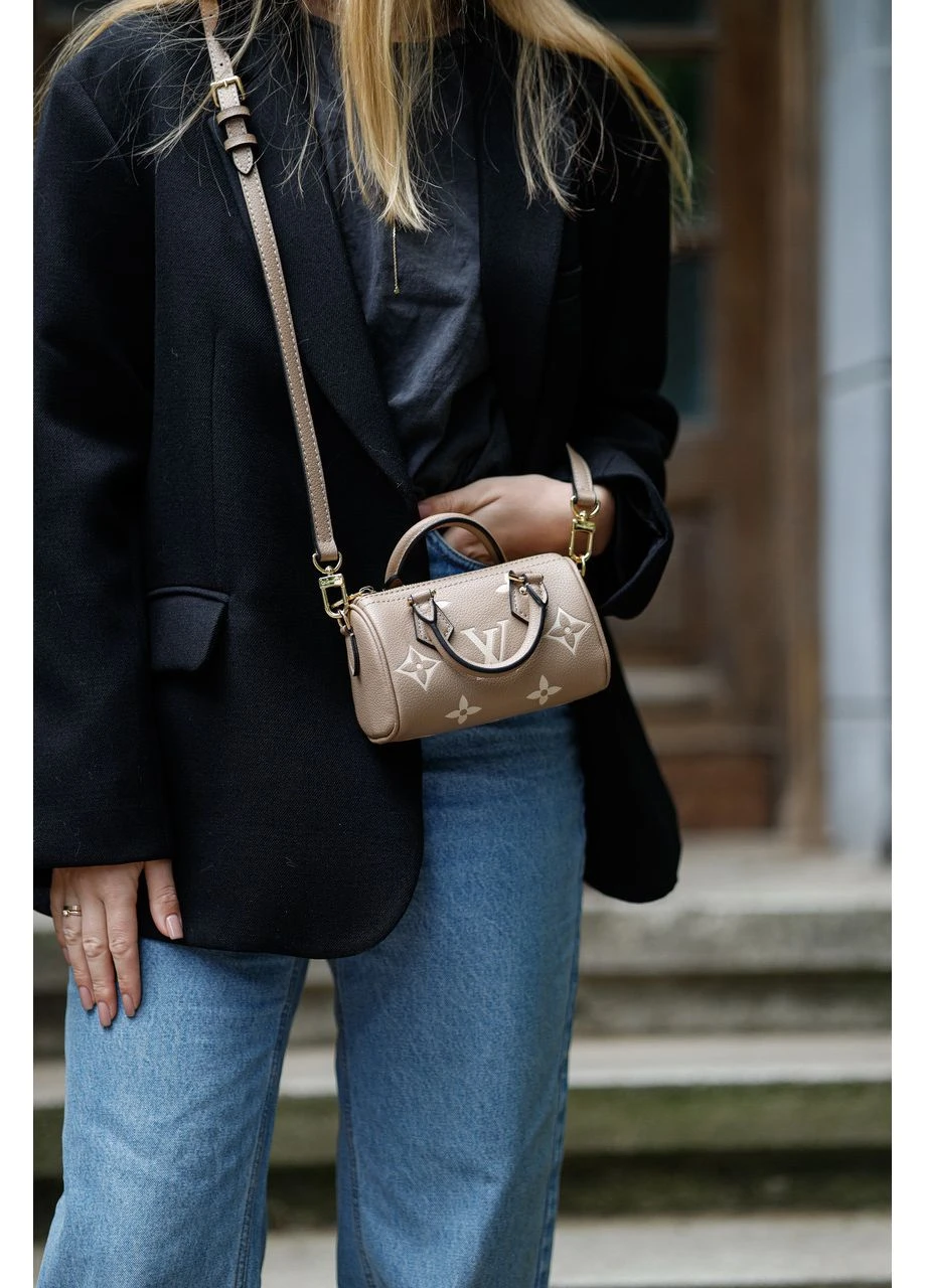 Сумка женская Speedy Nano Monogram Empreinte Bicolor No Brand (367610006)