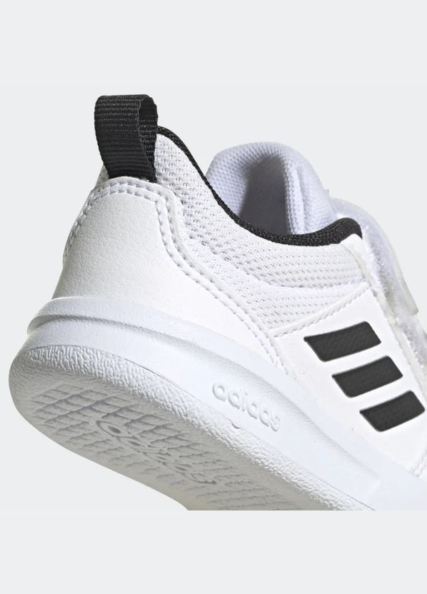 Белые всесезон кроссовки kids tensaur white/black/white р.6.5/23/14.5см adidas