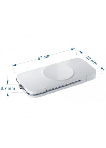 Зарядний пристрій XoKo 2in1 usb-a/c apwc-001 for apple watch charger (268144691)