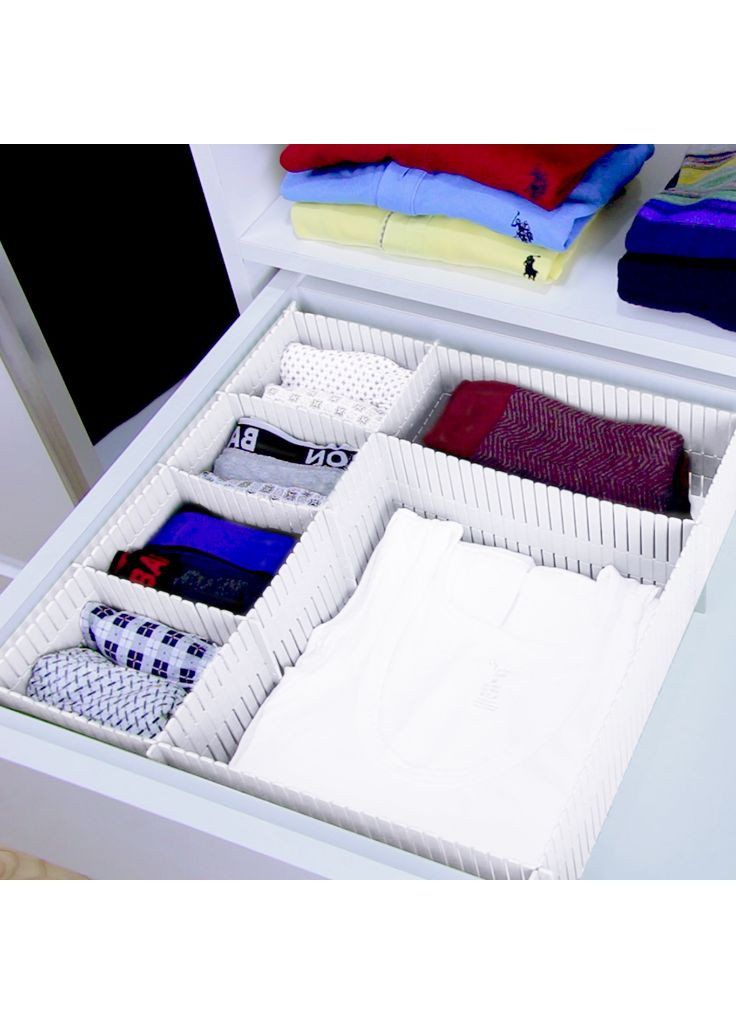 Регульований роздільник для шухляд Оmak Plastik DecoBella () Omak Plastik 50815 (369656414)