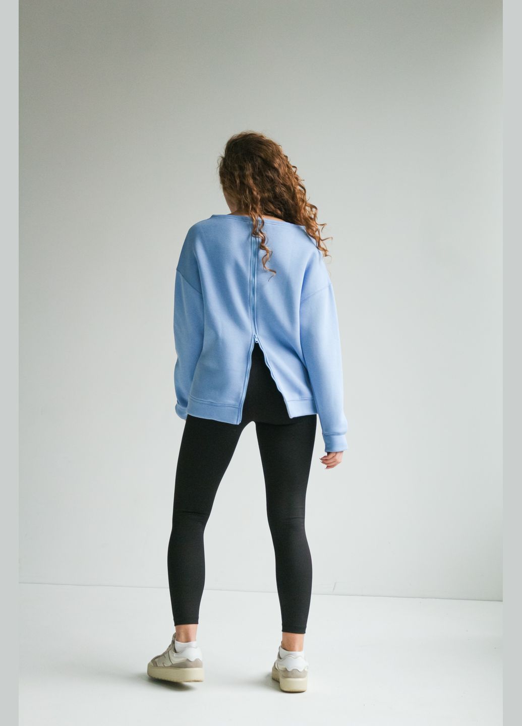 Блакитний світшот блакитний "basic" Intruder (313865459)