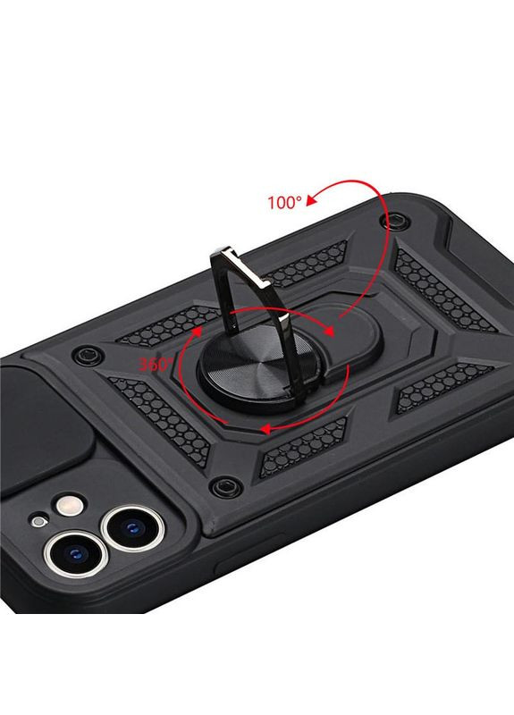 Ударопрочный чехол Camshield Serge Ring для Apple iPhone 11 (6.1") Black No Brand (340063533)