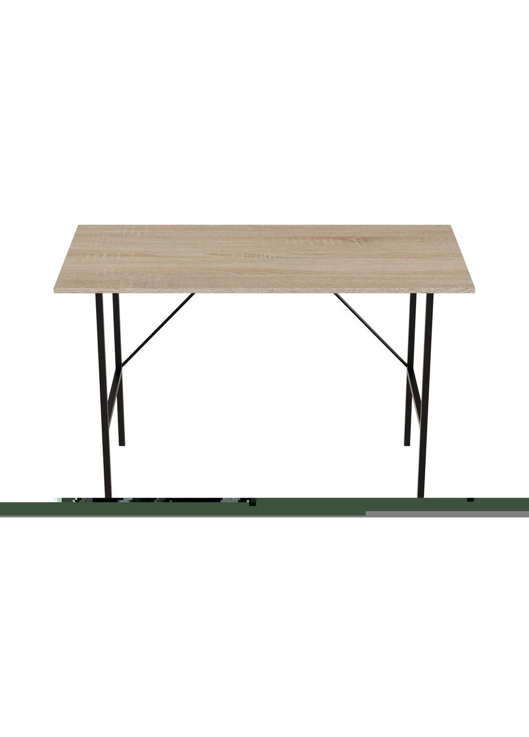 Стіл письмовий Line Тайм 750x1200x600 Чорний метал ДСП 16 мм (FRD-104888) Ferrum-decor (391920696)