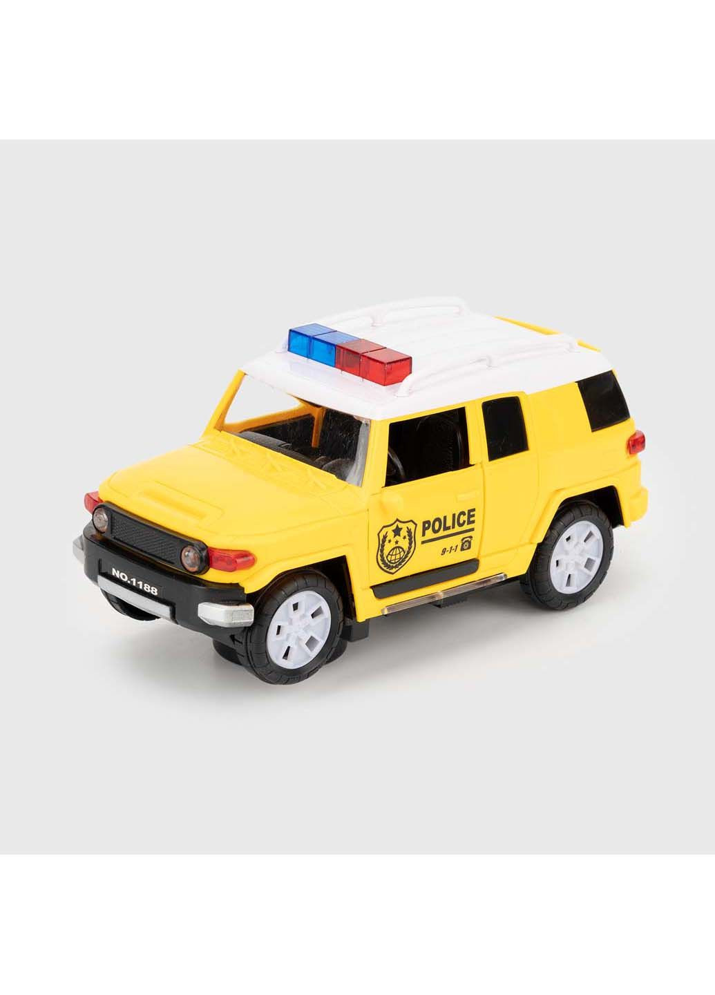 Іграшкова машина Поліція 1188-1 зі світловими та звуковими ефектами No Brand (293060202)