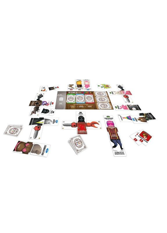 Настільна гра Ведмеді Проти Малюків (Bears Vs Babies) (укр) ( ) ROZUM R039UA (370765120)