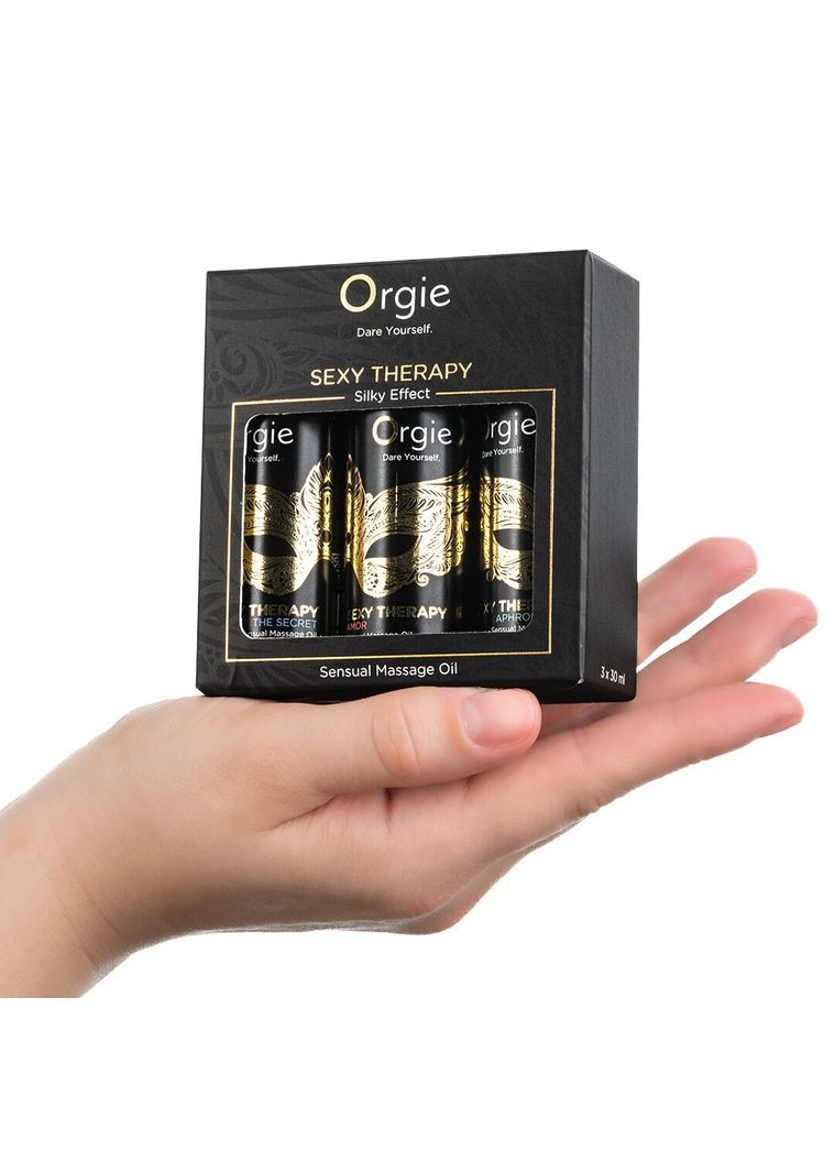 Набор массажных масел – Sexy Therapy Mini Size Collection (3х30 мл) Orgie (360967122)