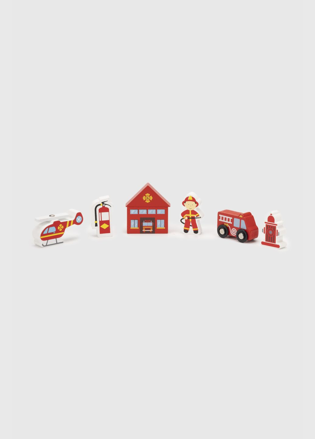 Дополнительный набор к железной дороге Пожарная станция 50815 Viga Toys (292549512)