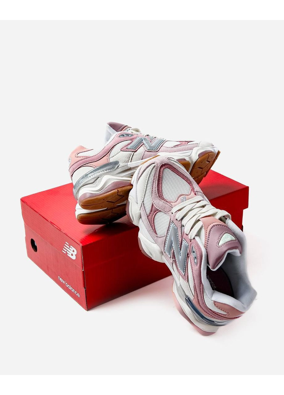 КРОСІВКИ ЖІНОЧІ NEW BALANCE 9060 PINK BEIGE НЬЮ БЕЛАНС 9060 No Brand рожеві демісезони (367167173)
