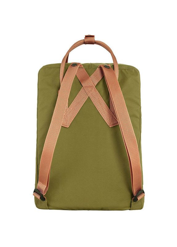 Городской рюкзак Kanken 16 л Foliage Green-Peach Sand (23510.631-241) Fjallraven (322200812)