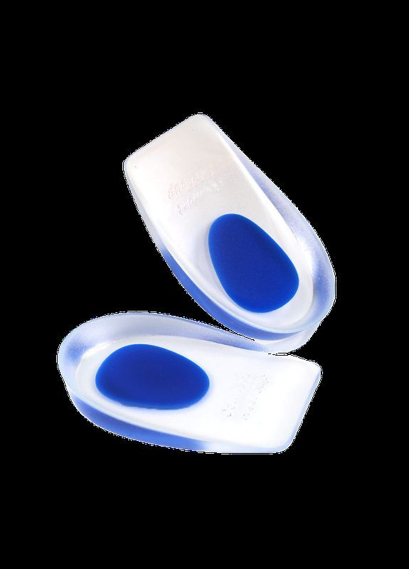 Силіконовий підп'ятник чашоподібний при шпорі п'яти для взуття 35-39 розміру прозорий 1847 35-39 No Brand (314710339)