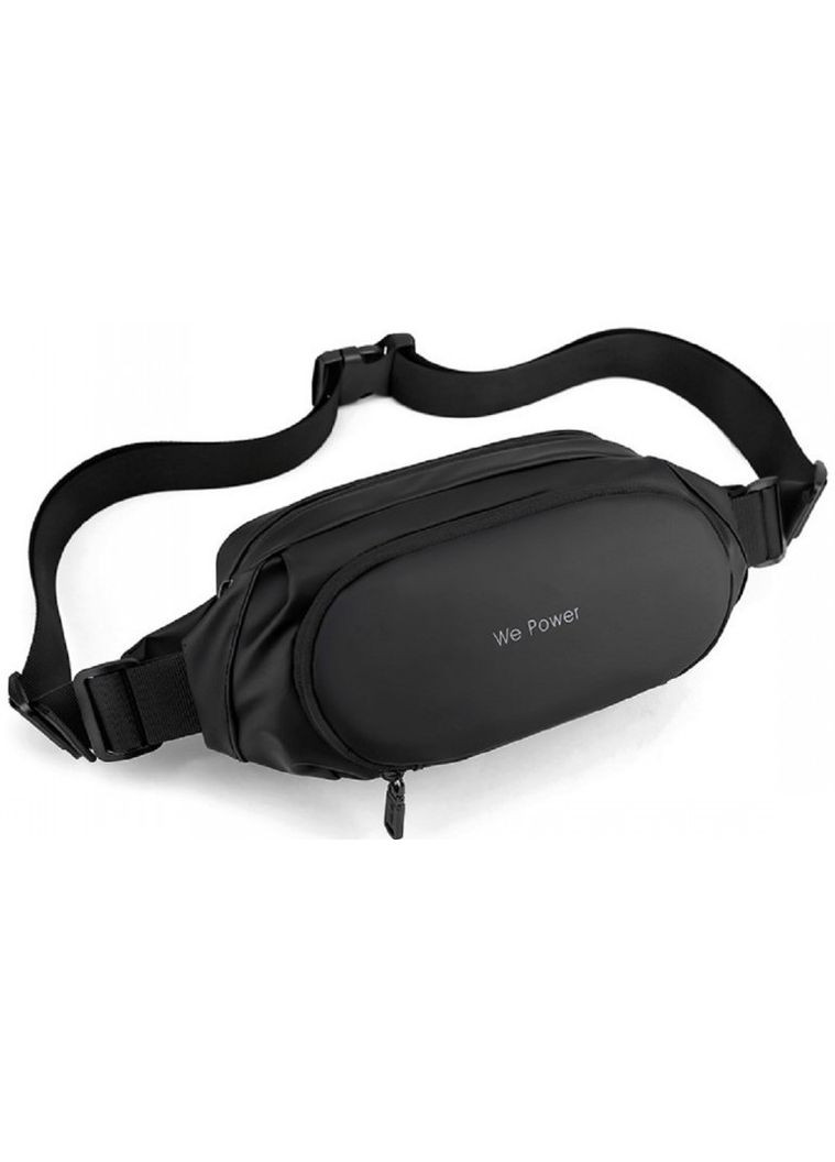 Сумка поясная, бананка Черная Confident (339767768)