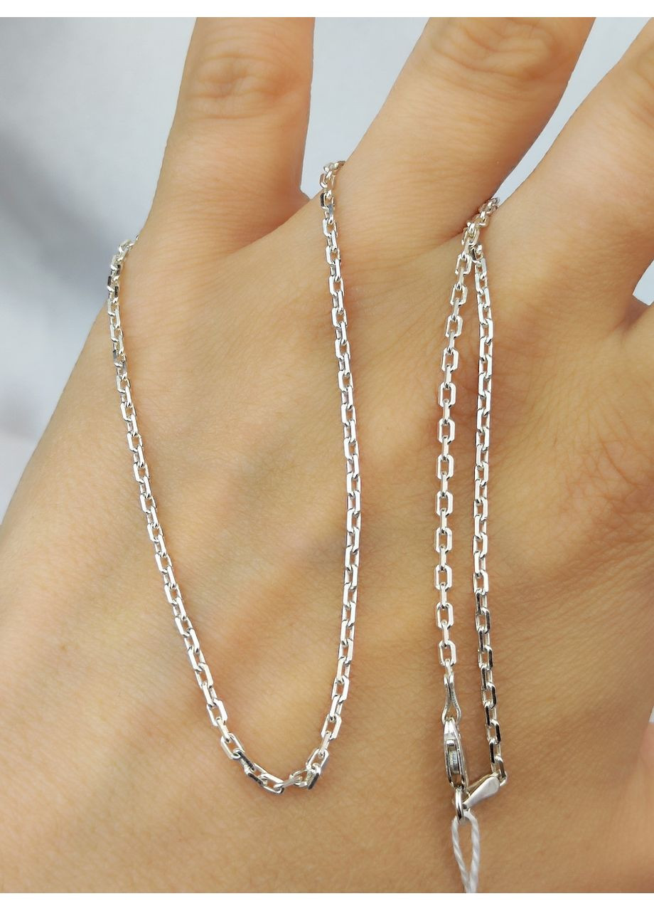 Срібний ланцюжок 925 проби плетіння Якірне 1.5 мм 40 см No Brand (366882898)