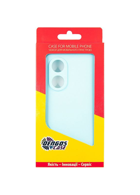 Чохол Soft для OPPO A58 4G Lighting Blue (DG-TPU-SOFT-35) DENGOS (322905875)