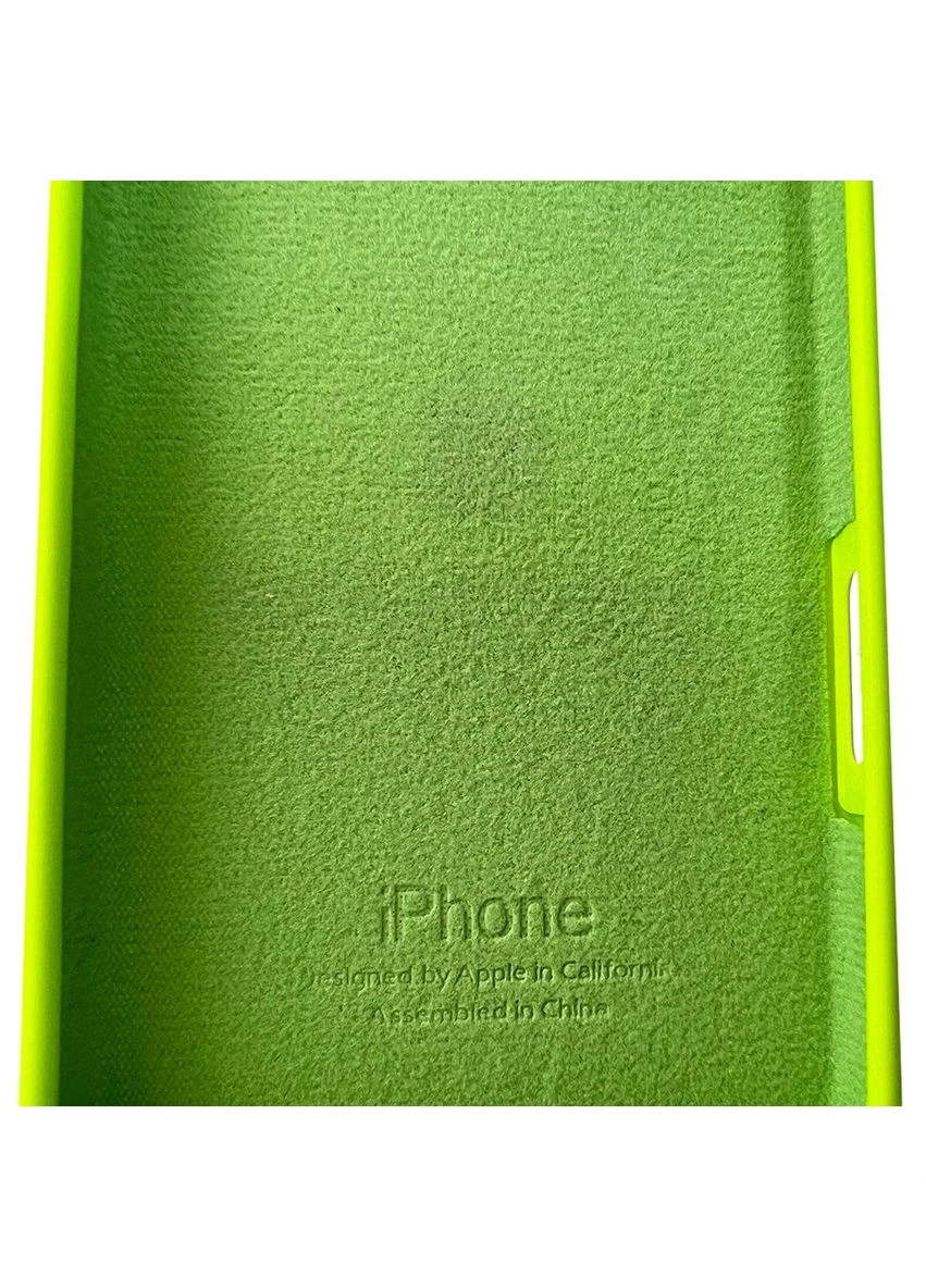 Силіконовий чохол для iPhone 16 Shiny Green No Brand (306549200)