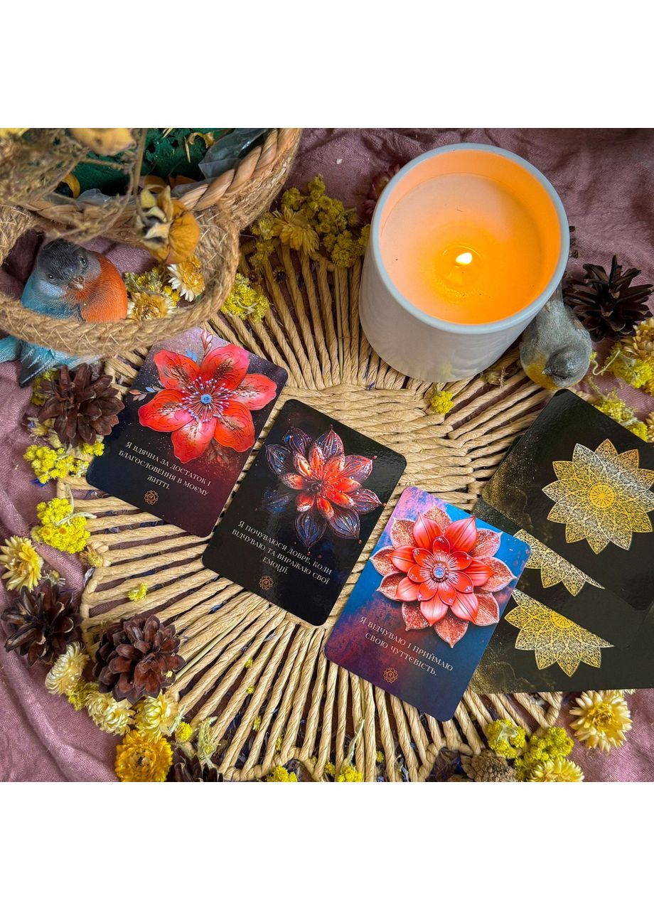 Оракул Чакральные афирмации (Глянцева) No Brand (370137995)