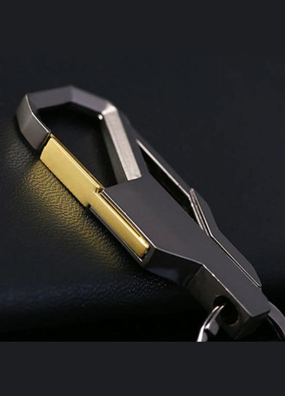 Модний чоловічий креативний з нержавіючої сталі брелок для ключів автоключей і сигналізації Чорний No Brand (281548036)