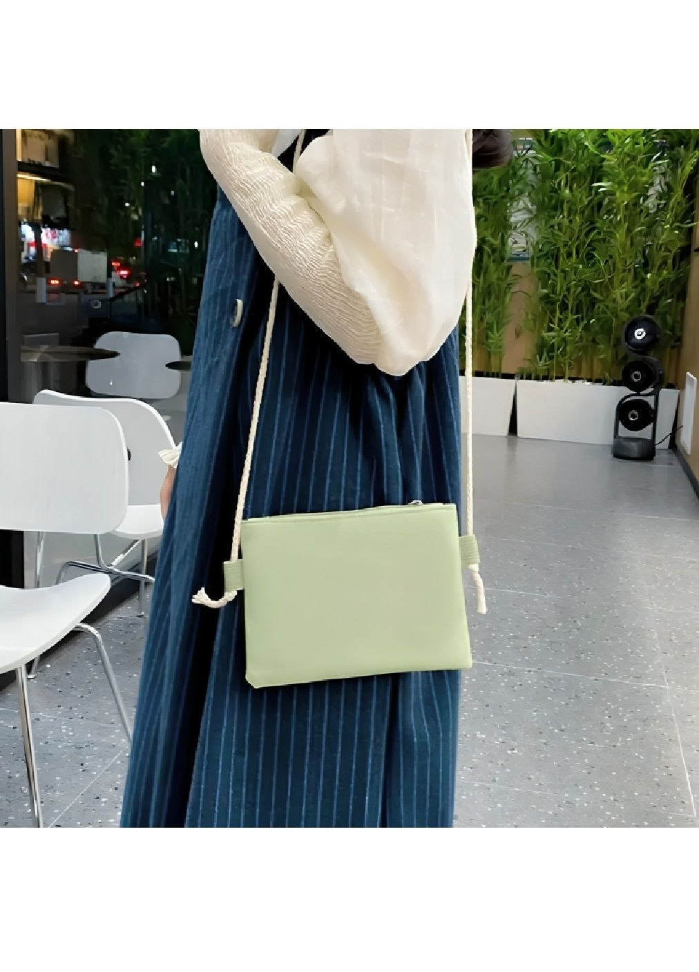 Комплект набор школьный рюкзак с сумкой клатчем мини косметичкой мешочком для аксессуаров 42x30x11 см (481136-Prob) Зеленый Unbranded (354648294)