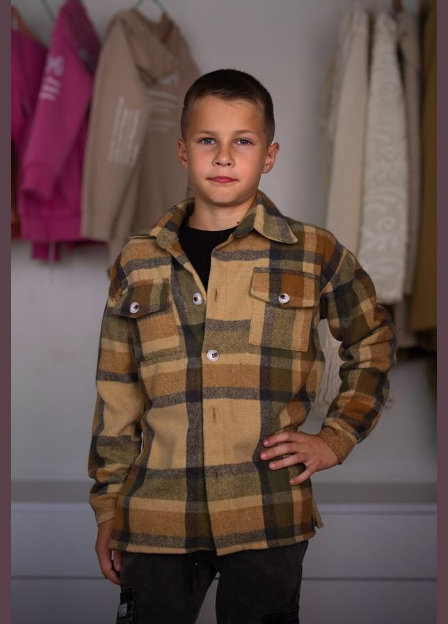 Рубашка для подростков HC (h001-6417-114) Be in fashion (323160409)