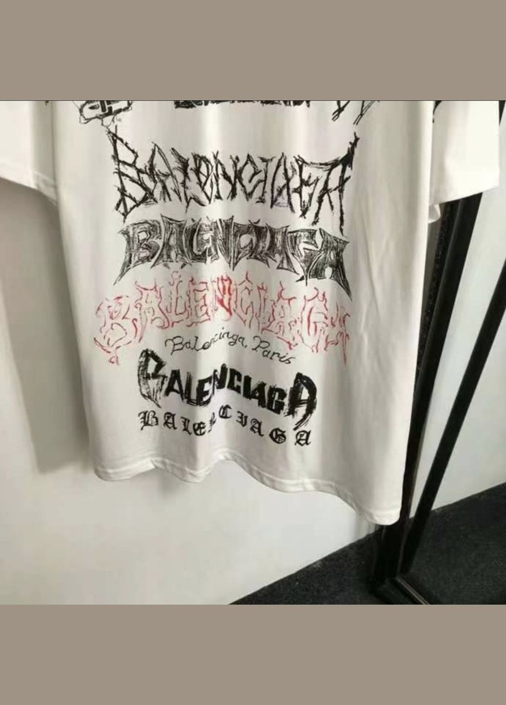 Футба оверсайз жіноча balenciaga інстазірка No Brand - (311600064)