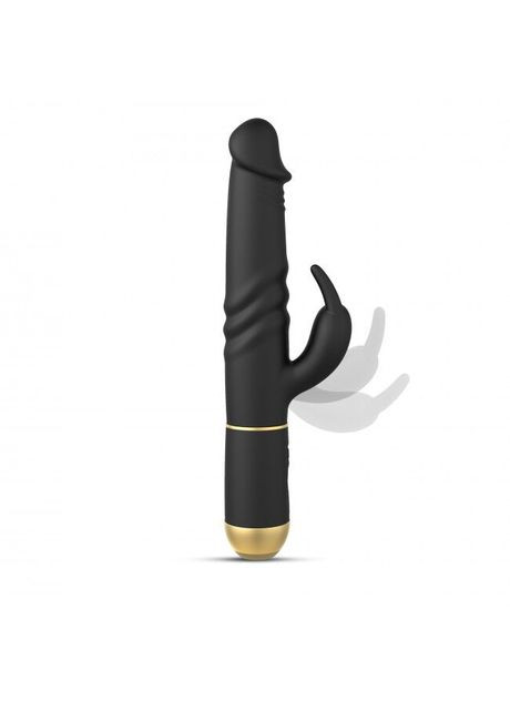 Вібратор Furious Rabbit 2.0 зі зворотно-поступальними рухами головки, перезаряджуваний - CherryLove Dorcel (332209202)